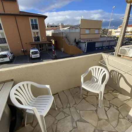 Apartmán Narbonne-plage : T2 Climatise, Balcon, Parking, A 100m De La Plage, Commerces A Proximite - Fr-1-795-12 *